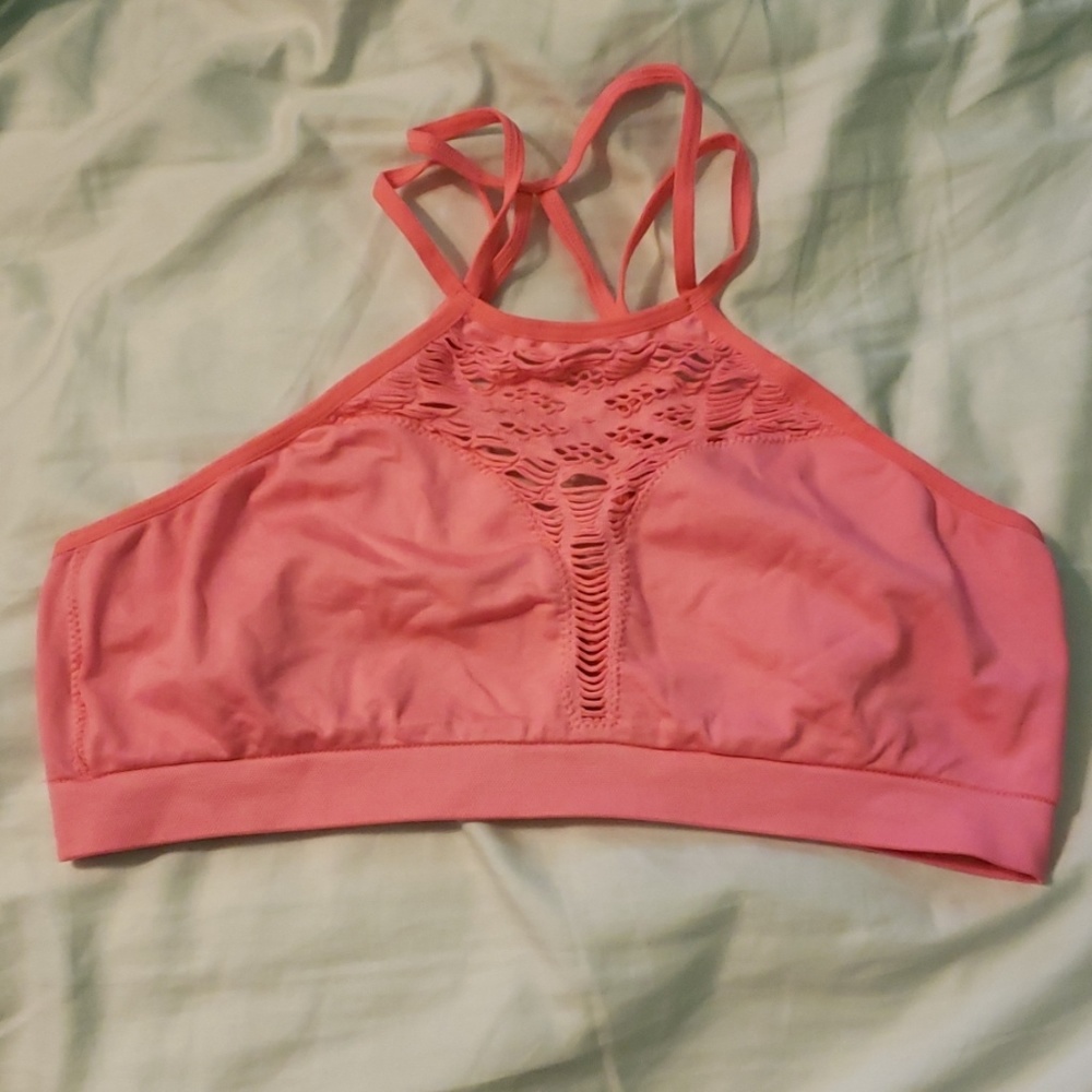 Victoria's Secret high-neck cutout bralette